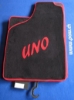 Bild von Ausverkauf Fussmatte Fiat Uno -rot -Schriftzug UNO (nur solange Vorrat, vorheriger vk.119.-)