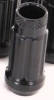 Bild von Radmutter M12x1.50  Kegelbund 60° Schlüsselweite  Aussen-6Kant länge 40mm offen  schwarz