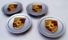 Bild von Nabendeckel Porsche Wappen farbig