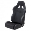 Bild von HalbschalenSitz  schwarz-Velours Typ T Eco mit verstellbarer+ vorklppbarer Sitzlehne inkl. Laufschiene *