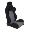 Bild von HalbschalenSitz schwarz/grau-Kunstleder Typ Eco 2 mit verstellbarer+ vorklppbarer Sitzlehne inkl. Laufschiene *