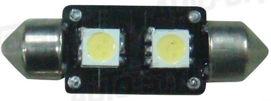 Bild von Leuchtmittel T5 Interieur Soffitte 37x10mm, led-2 mit Canbus Checkwiderstand