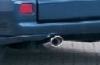 Bild von Auspuff- Esd VW T4 4WD alle inkl. Klima, AHK Jg.6.90-, gerade oval 1x115/85mm eingerollt mit absorber aus Edelstahl auf Serie mit Zerti