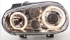 Bild von Scheinwerfer VW Golf 4, chrom mit Nebelscheinwerfer+ Standlichtringe *