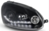 Bild von Scheinwerfer VW Golf 5 Jg.10.03-, schwarz led *