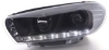 Bild von Scheinwerfer VW Golf Scirocco Typ 13 Jg.8.08-, schwarz led *