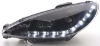 Bild von Scheinwerfer Peugeot 206 Jg.9.98-, schwarz led *