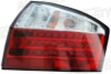 Bild von Heckleuchten Audi A4 Typ B6 Lim. Jg.11.00-04, chrom/rot led *