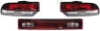 Bild von Heckleuchte Nissan 200SX Typ S13 Jg.2.89-95, rot/chrom *