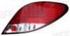 Bild von Heckleuchten Peugeot 207 Jg.4.06-, rot/chrom led *