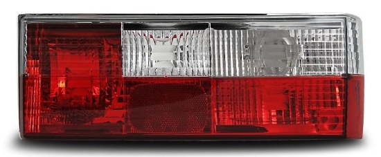 Bild von Heckleuchten VW Golf 1 Typ 17 Jg.8.80-8.83, ohne Cabrio Typ 155, chrom/rot lange Ausf. *