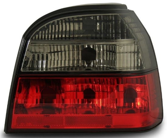 Bild von Heckleuchten VW Golf 3 inkl. Cabrio Typ 1H Jg.7.91-10.98, chrom/schwarz-schwarz *