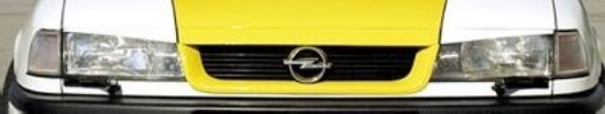 Bild von Fr-Blende Opel Vectra A Jg.9.88-9.92, Motorhaubenleiste aus ABS Mattig (A)