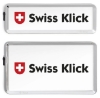 Bild von Kennzeichen/Nummern/Wechselschildhalter Swissklick chrom, Hochformat *