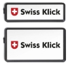 Bild von Kennzeichen/Nummern/Wechselschildhalter Swissklick schwarz, Hochformat *