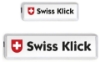 Bild von Kennzeichen/Nummern/Wechselschildhalter Swissklick weiss, Breitformat *