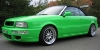 Bild von Audi Cabrio Typ B4 grün (4 verschiedene Bilder)