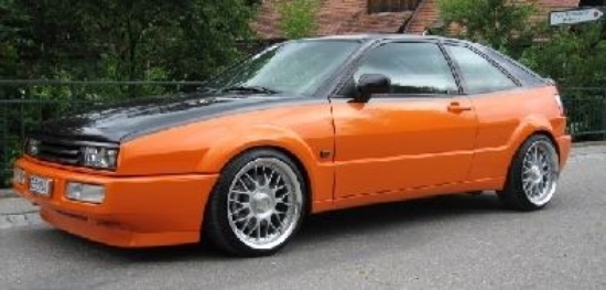 Bild von VW Corrado G60, schwarz/orange